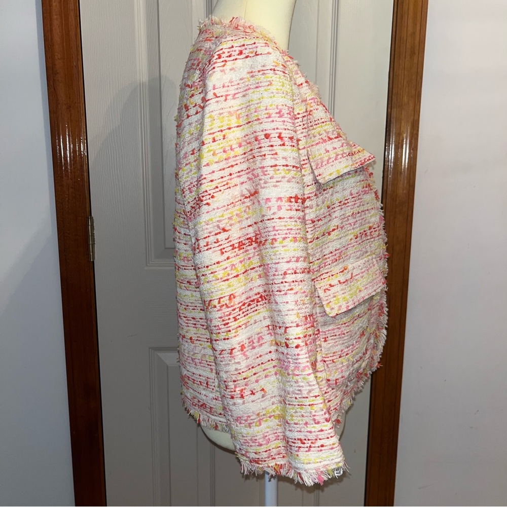 Kate Spade Tweed Chic Multicolor Jacket - Picture 8 of 13